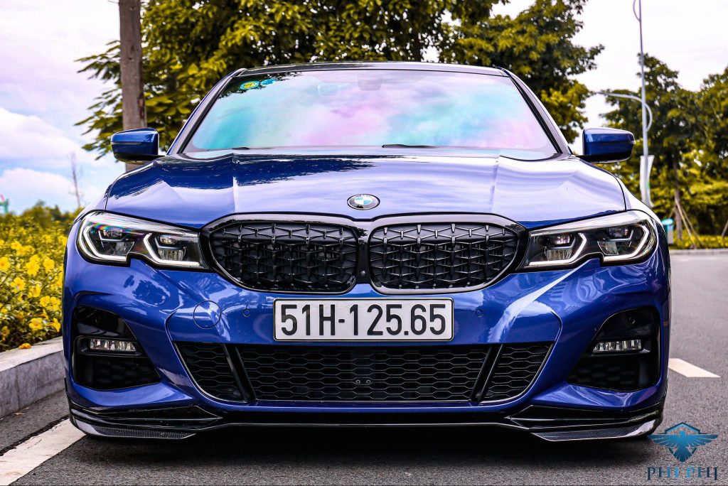 Mặt Ca Lăng Sao Rơi Màu Đen Chính Hãng BMW G20 M340i