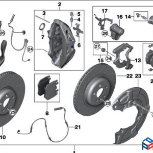Phanh BMW M Performance | G-Series