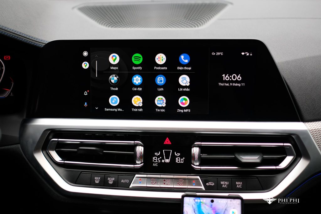Kết Nối Android Auto Không Dây BMW Chính hang - iDrive 7