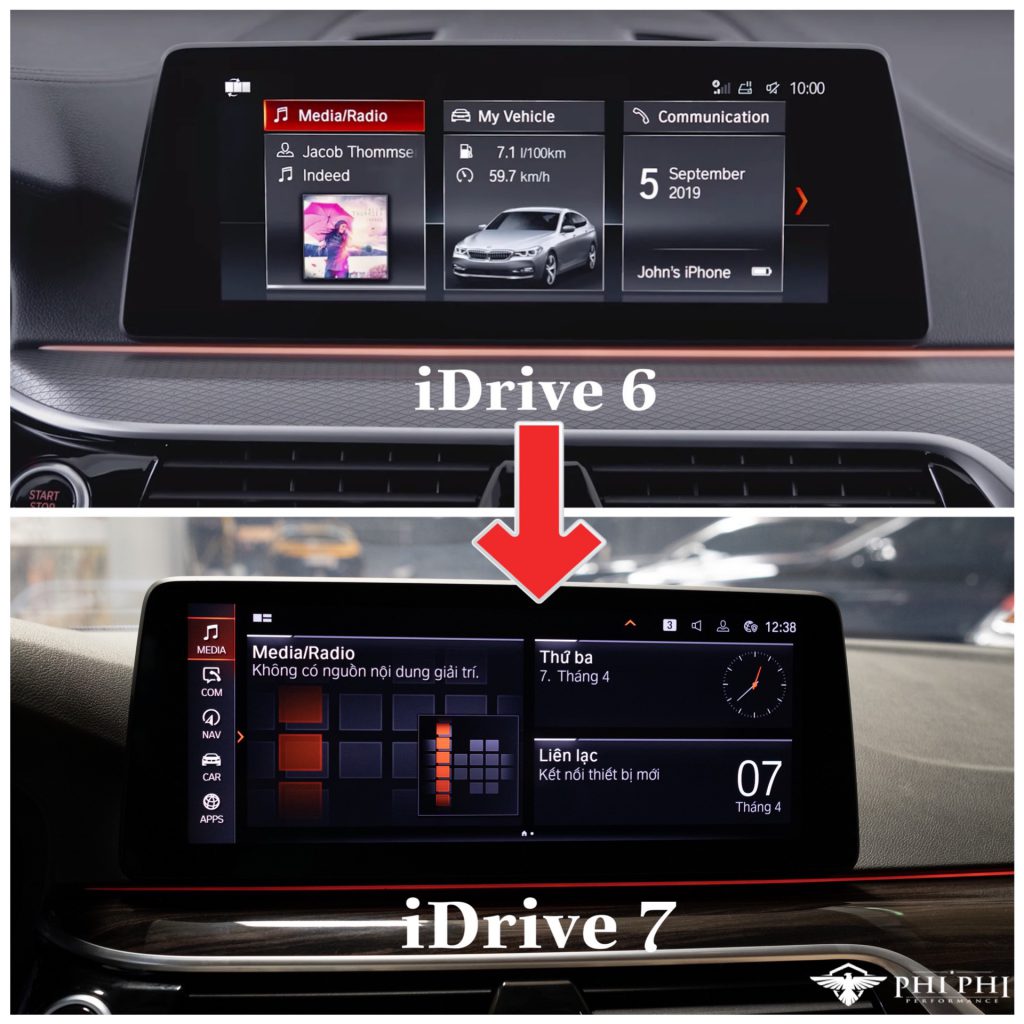 Nâng Cấp iDrive 6 Lên iDrive 7 BMW Chính Hãng - G Series