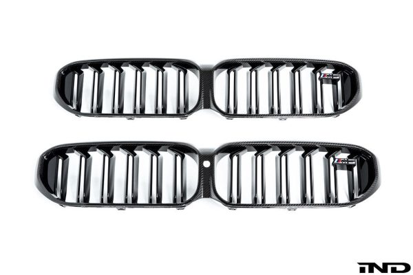 BMW M5 Carbon Front Grill - Lưới Tản Nhiệt 5 Series G30 LCI Carbon Chính Hãng