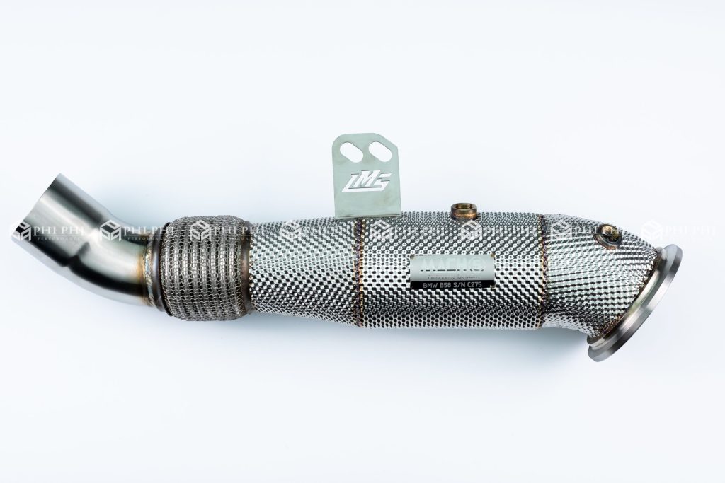 Downpipe Thể Thao Mach5 (Catless) - Động Cơ BMW B58