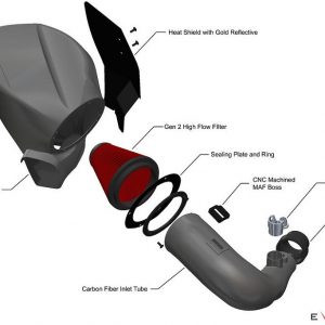 Eventuri Air Intake BMW 3|4 Series G20|G23|G26, Carbon - Động Cơ B48