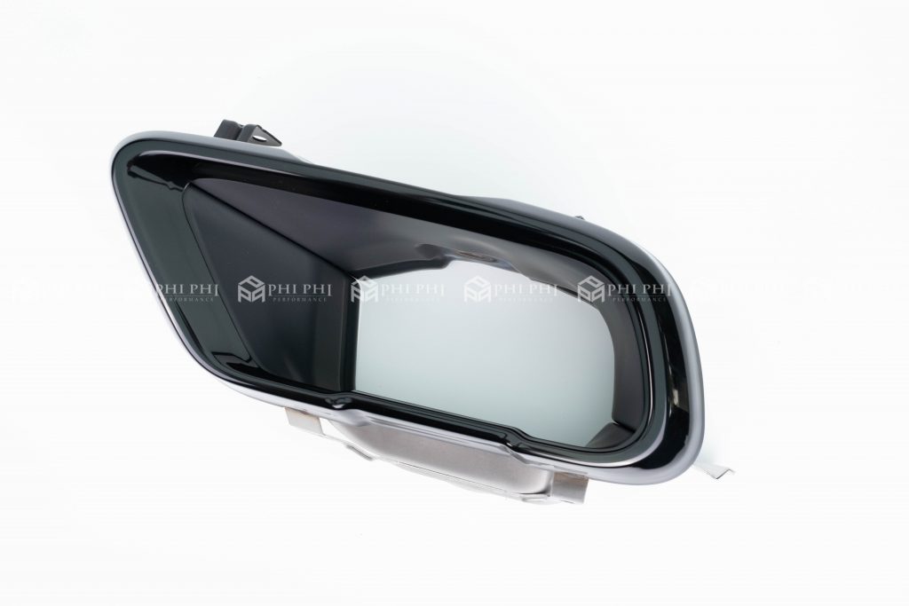 Tip Ống Pô Vuông BMW G05/G06/G07 M-Performance Chính Hãng (Màu Đen Bóng)