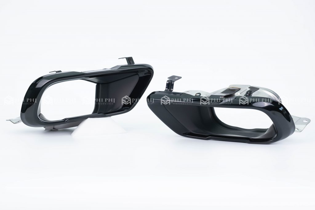 Tip Ống Pô Vuông BMW G05/G06/G07 M-Performance Chính Hãng (Màu Đen Bóng)