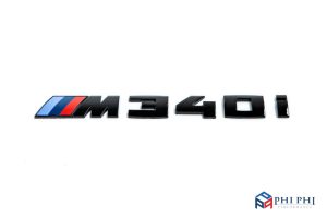 Logo BMW M340i Màu Đen Chính Hãng Trên Cốp Xe | BMW 3-Series G20