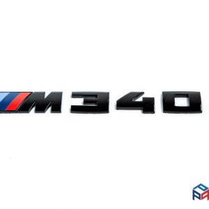 Logo BMW M340i Màu Đen Chính Hãng Trên Cốp Xe | BMW 3-Series G20