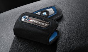 Bao Da Bảo Vệ Chìa Khóa BMW Alcantara M-Performance Chính Hãng (F-Series)