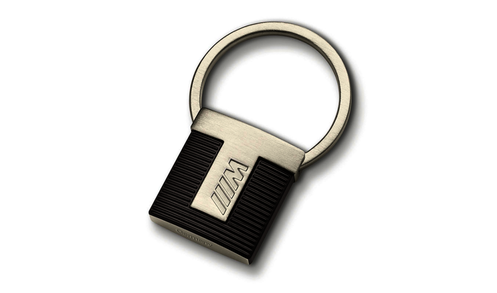 BMW M Motorsport Leather Keyring With Ballpoint Pen – Official Merchandise Keychain