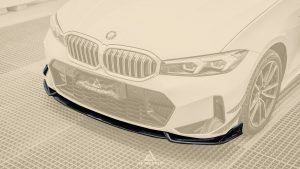 Líp trước carbon AE Design | BMW 3 series G20 LCI