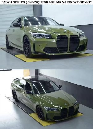 Nâng cấp bodykit M3 G80 cho 3-series G20 Pre LCI (đèn pha G20 LCI)