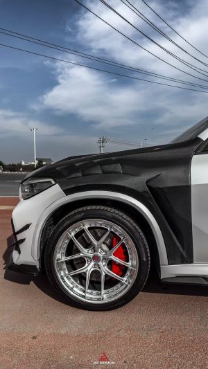 Fenders carbon AE Design | BMW X5 G05 LCI