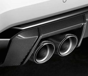 Lon pô Carbon Fiber/Titanium M Performance M2/M3/M4 G8x | chính hãng BMW